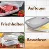 6er Set Frischhaltedosen mit Deckel Abtropfgitter Küche Produktbild-Vorschau 4