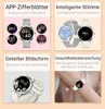 Elegante Smartwatch Damen mit Telefonfunktion 2026 Silber Produktbild-Vorschau 3