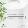 Briloner ELIPSO A Lampada da soffitto a LED, CEE A sorgente Anteprima dell’immagine prodotto 7