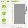 UISEBRT Klemmmarkise 150 × 310 cm Vertikalmarkise Produktbild-Vorschau 2