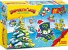 A colorful advent calendar box featuring cartoon characters and a Christmas tree. Anteprima dell’immagine prodotto