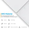 SONNI Vierkante douchebak van SMC-materiaal met afvoer, Productafbeelding-voorbeeld 5