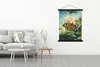 MuchoWow® Textilposter Schmetterling - Blumen - Garten Produktbild-Vorschau 3