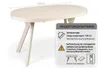 Ausziehbarer Esstisch RO-7 Rund Ø 80-130 cm – Kaschmir mit  Produktbild-Vorschau 8