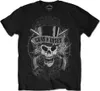 Guns N' Roses Faded Skull Black L T-Shirt Produktbild-Vorschau 1