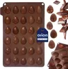 Backform für Kekse, Pralinen, Silikon, Braun, Eier, Produktbild-Vorschau 7
