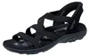 Skechers Slip-Ins: Reggae Slim  Sandalen Plat - zwart - Voir les images du produit 20