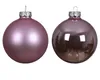 Decoris® Christbaumkugeln Lilac Breeze lila Ø 8 cm 6er Pack Produktbild-Vorschau 3