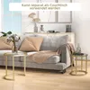 HOMCOM Couchtisch rund 2er Set Stapelbarer Beistelltisch Produktbild-Vorschau 7