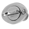 A close-up studio shot of a silver boat drain plug. Podgląd zdjęcia produktu