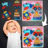 Malplay Dřevěné puzzle "Vozidla" Vzdělávací vzdělávací Náhled obrázku produktu 7