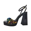 Buffalo Liza Disco Sandalette Schwarz Produktbild-Vorschau 20