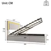 INONEFT Boxspringbett 140x200cm mit Lattenrost und Produktbild-Vorschau 5