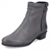 Rieker Damen Stiefelette Reißverschluss Blockabsatz Boot Produktbild-Vorschau 10