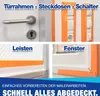 3 X NTG Goldband 50 Meter 30 mm breit Malerkrepp Kreppband Produktbild-Vorschau 5