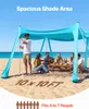 SucceBuy Strandzelt mit Sonnenschutz (UPF 50+) 3 x 3 x 2 m, Produktbild-Vorschau 2