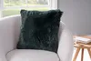 Kissen - 50 x 50 cm - Grün - Schwarz - Polyester - Velours Produktbild-Vorschau 2