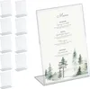 Relaxdays Tischaufsteller 10er Set, A5 Aufsteller, Produktbild-Vorschau 1