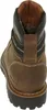A rear view of a brown leather boot. Anteprima dell’immagine prodotto