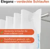 2er Set Schlaufenschal Voile 245 cm weiß transparent : 245 Produktbild-Vorschau 3