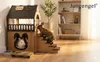 Jungengel Hasenhaus Kaninchen Meerschweinchen XL 2 Etagen Produktbild-Vorschau 3