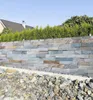Zaunbanner Blaue Steinmauer Sichtschutz Garten Zaun Produktbild-Vorschau 1