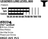 A diagram showing product features and specifications. Produktbild-Vorschau