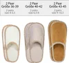 ONVAYA® ABS Gästepantoffel | Weltkarte | 6er Set | Produktbild-Vorschau 4