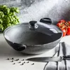 Induction granite wok with 2 handles & lid Náhled obrázku produktu 2