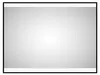 LED Badspiegel 80×60 cm, schwarz, Alurahmen, Licht Produktbild-Vorschau 3