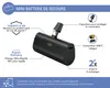 Powerbank 5000mAh USBC PD connecteur intégré Noir Voir les images du produit 2