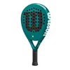 A teal Wilson padel racket is shown against a white background. Produktbild-Vorschau