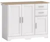 Credenza Moderna Buffet 100x40x78 cm con 2 Cassetti e 2 Anteprima dell’immagine prodotto 1