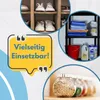 2er Set Steckregal Kunststoff Standregal Vorratsregal Produktbild-Vorschau 4