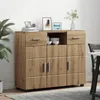 vidaXL Dřevěná skříňka Artisan dub 88,5 x 30,5 x 73 cm Náhled obrázku produktu 4