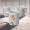 Mr. & Mrs. Panda Tasse Bär Geburtstag - Grau Pastell - Produktbild-Vorschau 5