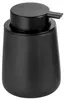 Aqualine NERO Seifenspender 350ml, Schwarz Produktbild-Vorschau 1