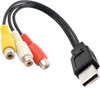D43 USB 2.0 auf 3× RCA AV Kabel – 30 cm Audio Video Adapter Produktbild-Vorschau 2