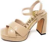 Buffalo cherry cross Partysandal. Sandalette Beige Produktbild-Vorschau 5
