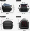 Wasserdichter Motorrad Topcase 44x43x34 cm mit Schloss - Produktbild-Vorschau 5