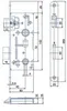 WC-Einsteckschloss HOBES 72/40 mm, Modell K111 Produktbild-Vorschau 6