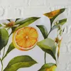 Kissen - Weiß - Gelb - Grün - 45 x 45 cm - Polyester - Produktbild-Vorschau 4