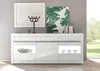 Sideboard Carat Kommode Anrichte in weiß Hochglanz 217 cm Produktbild-Vorschau 11