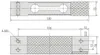 Wägezelle CZL601 mit 20kg Kapazität, 130x30x22mm, für Load Produktbild-Vorschau 2