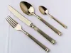 Gate Noir GreenGate Besteck Set 4-tlg gold Löffel Messer Produktbild-Vorschau 1