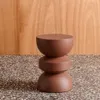 Tavolino, lato divano, comodino metallo, Terracotta Anteprima dell’immagine prodotto 2