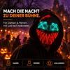 LED Halloween maska, ovladatelná – zářící maska inspirovaná Náhled obrázku produktu 8