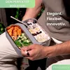 FRADABOX® Bento Lunchbox „Spencer“, 2 Fächer mit Besteck, Produktbild-Vorschau 7