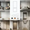 Zierlijsten, set van 2, wit - 40x40 cm + 40x100 cm - Productafbeelding-voorbeeld 7