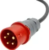 Sieťový rozvádzač 16A 32A CEE 4x230V a stojan so strieškou Náhľad obrázku produktu 8